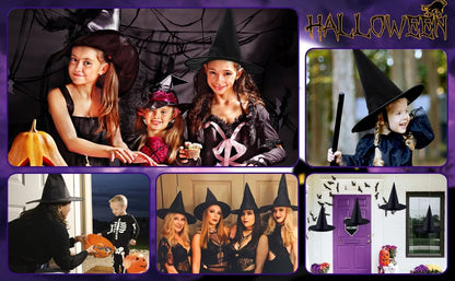 Hexen-Hüte von SchattenStich — Verwandle jede Halloween-Party in ein unvergessliches Grusel-Erlebnis voller Magie und Style