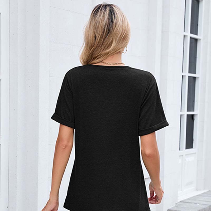 LuxVibe V-Neck Shirt — Fühl dich den ganzen Tag unwiderstehlich frisch und mühelos stylisch