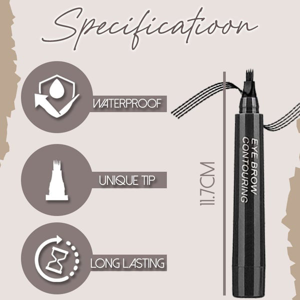 BladeSweep BrowMaster — Perfekte, natürliche Brauen, die dich 24 Stunden lang strahlen lassen!