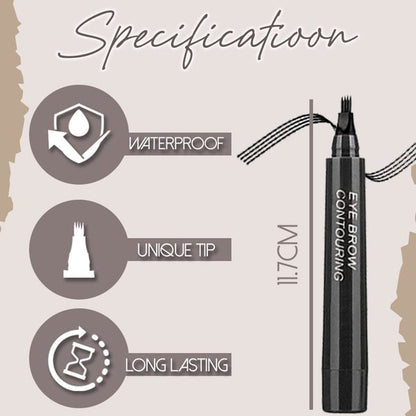 BladeSweep BrowMaster — Perfekte, natürliche Brauen, die dich 24 Stunden lang strahlen lassen!