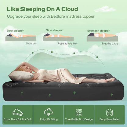 ChillFlex Comfort Topper — Endlich schmerzfrei und erfrischt in himmlischer Nachtruhe