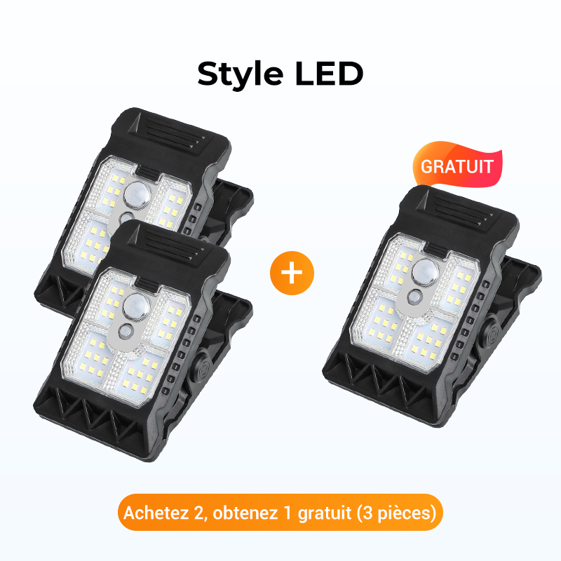 PowerStrahl Solar-Klampen-Boost — Mach dunkle Ecken zur sicheren Wohlfühloase voller Licht und Schutz!