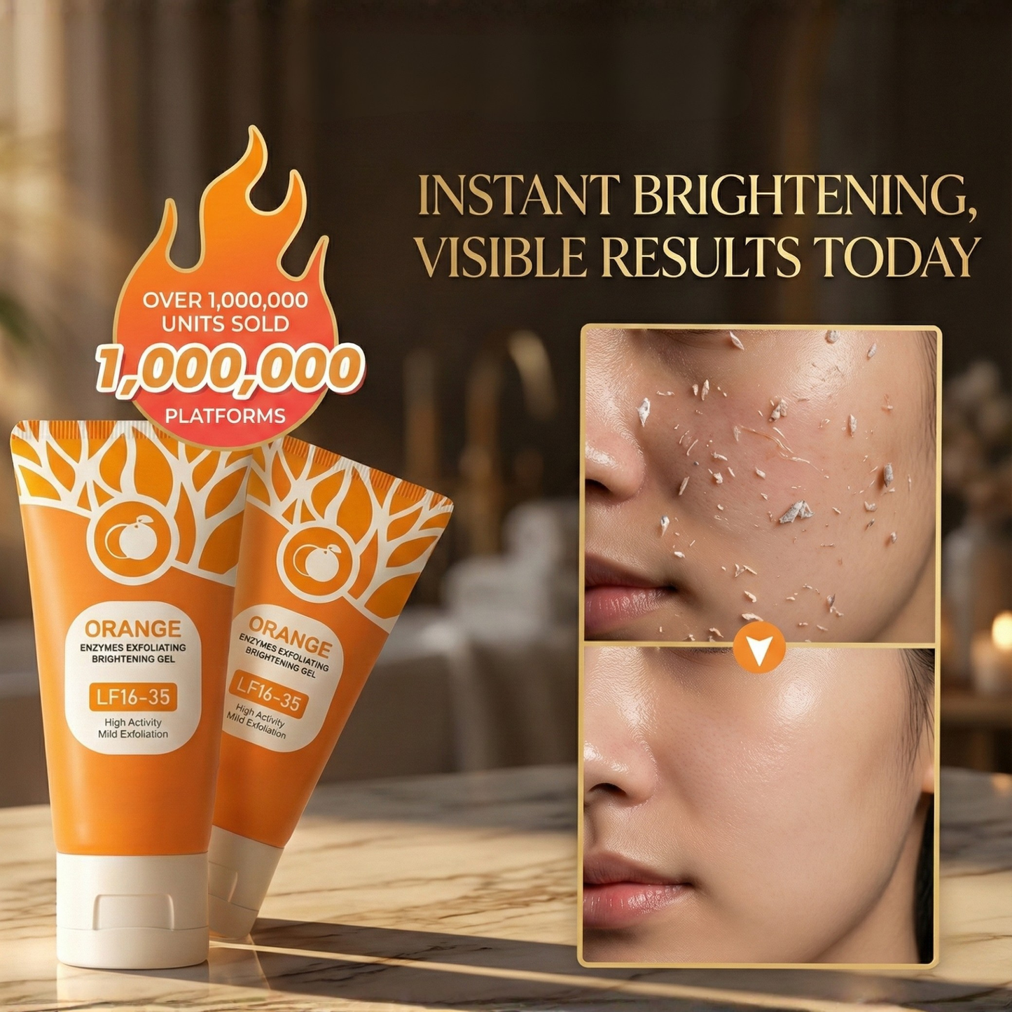 GlowCharge Citrus Renewal Gel — Strahlend glatte Haut, die dich selbstbewusst macht jeden Tag