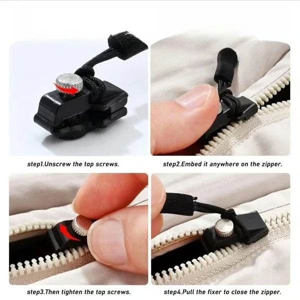 GripGear — Repariere Deinen Zipper im Handumdrehen und rette Deinen Look jedes Mal!