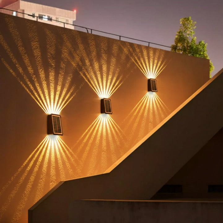 Solar Wall Light — Zaubere magische Stimmung und Aufmerksamkeit ohne Kabelsalat