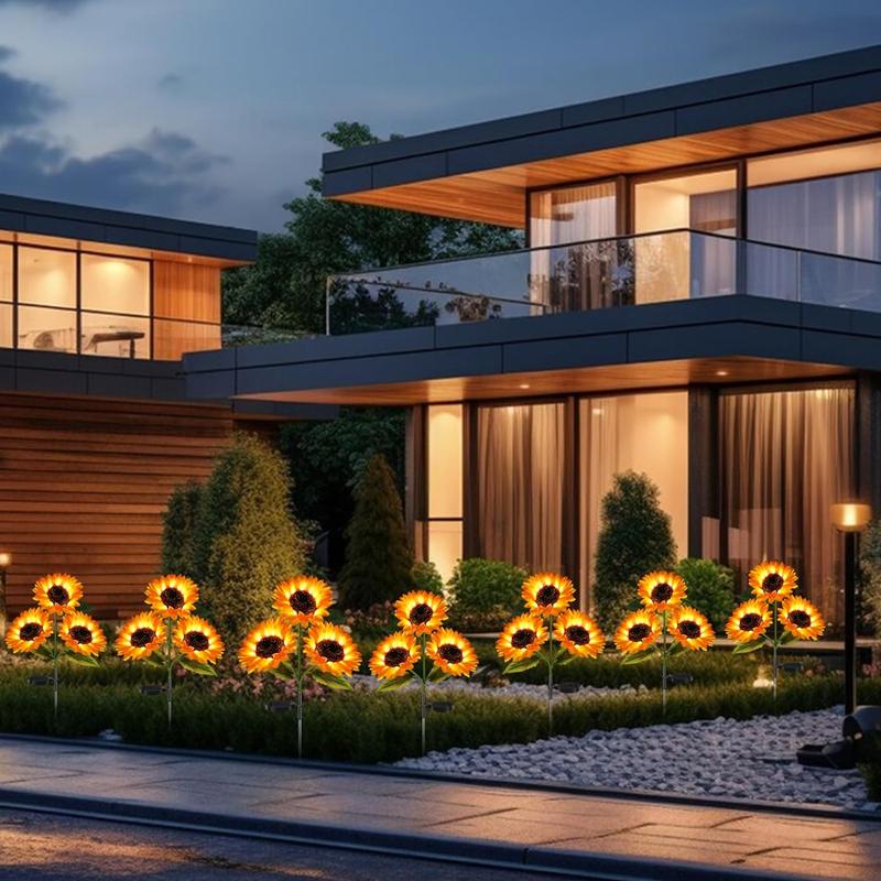 LuminaFlare — Verzaubere deinen Garten mit magischem, sorgenfreiem Sonnenlicht bis spät in die Nacht!
