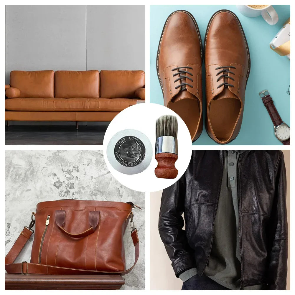 LuxiGuard Balm — Verleiht deinem Leder neuen Lebenstanz und unwiderstehlichen Glanz