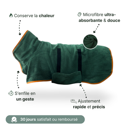 DryBreeze — Mach Schluss mit klatschnassen Hunden und kuschligem Trocken-Glück!