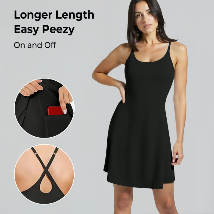 FlowFit Dress — Beweg dich frei und fühl dich sexy stark den ganzen Tag