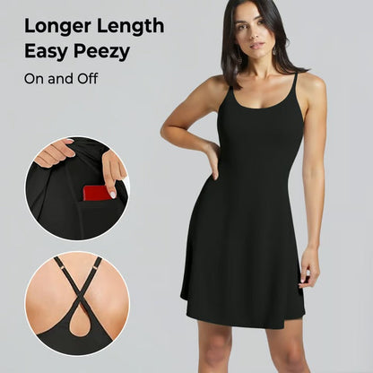FlowFit Dress — Beweg dich frei und fühl dich sexy stark den ganzen Tag