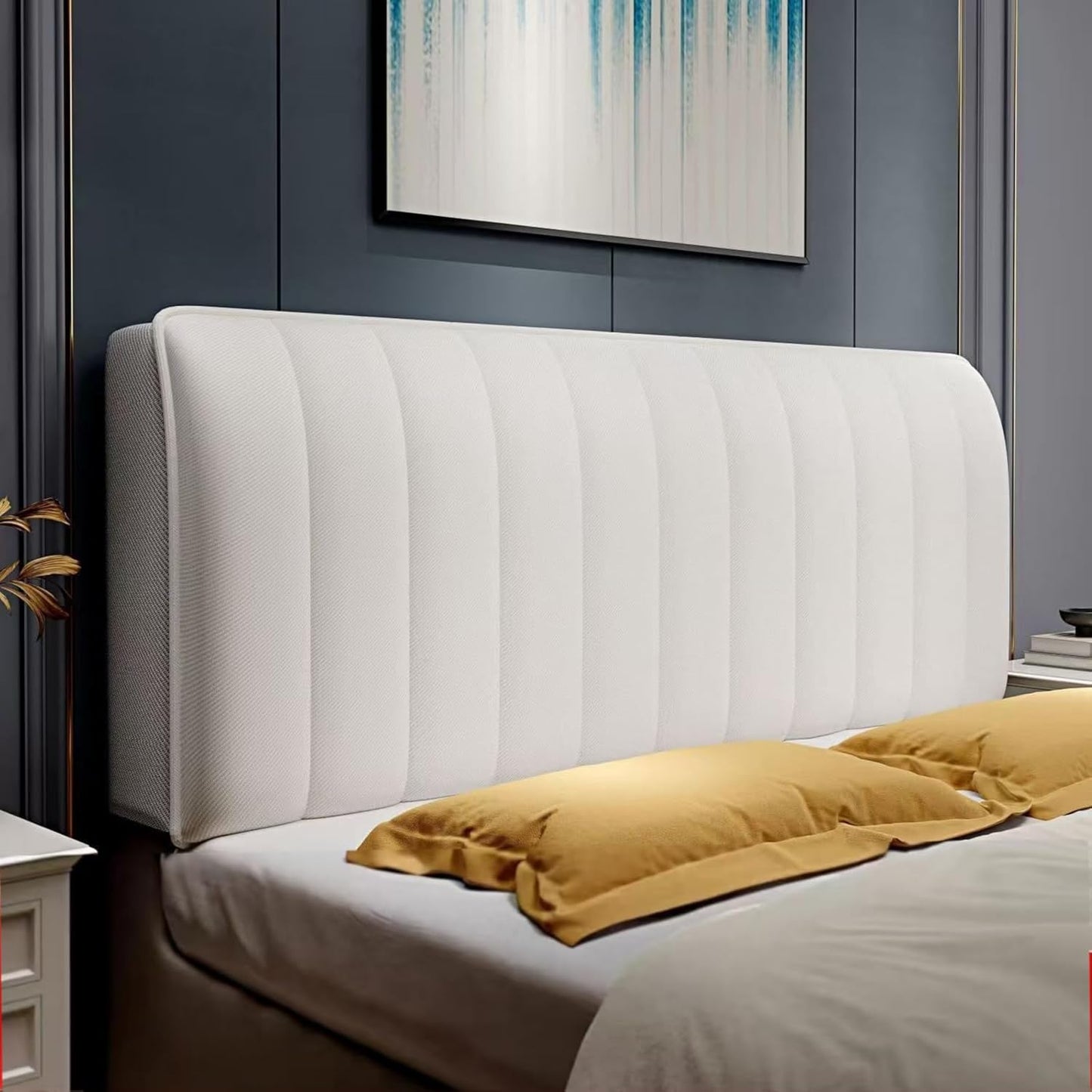 LuxFit — Verwandelt Dein Kopfteil in ein makelloses Design-Highlight voller Komfort und Frische!