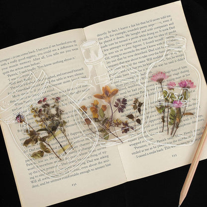 FlowerVibe — Verwandle jedes Buch in dein persönliches Schatzkästchen voller Herz und Erinnerungen (250 Stück)
