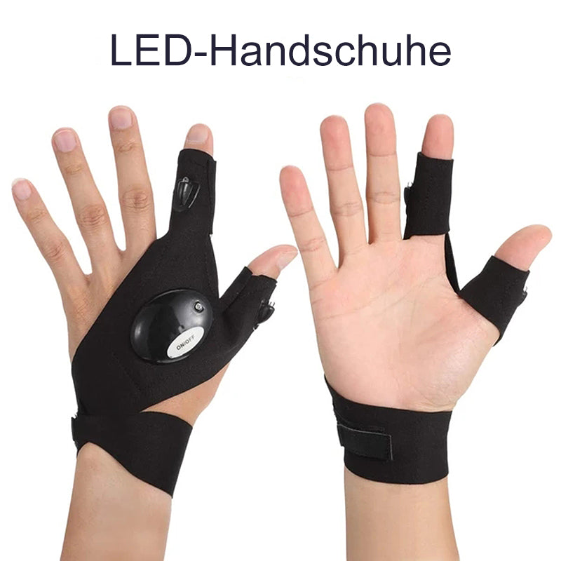 (50% Rabatt) - GlovesLit - LED-Taschenlampen-Handschuhe - Handschuhe, die Licht ausstrahlen!