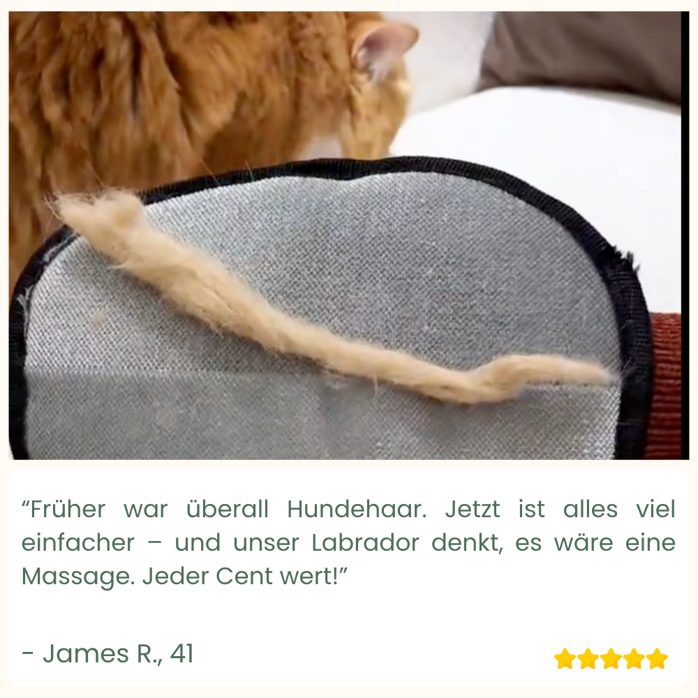 Fellblitz™ — Sanfte Pflege, die dein Zuhause haarfrei und dein Tier entspannt macht!