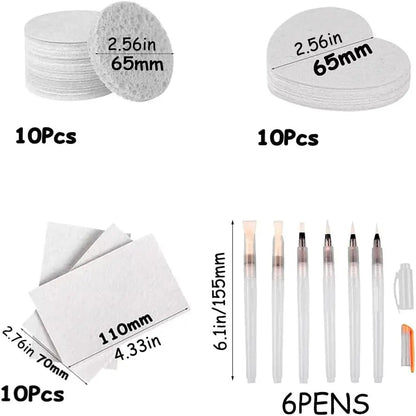 MagicPuff — So entfacht dein Kind mit jedem Pinselstrich magische 3D-Kunstwelten! (Set 36 Stück)