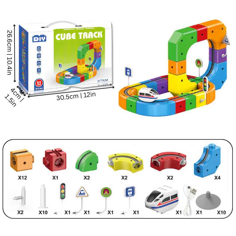 MagnetTrackPro — Entfessele spielerisch das kreative Genie und stärke das Selbstbewusstsein deines Kindes!