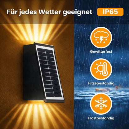 Solar Wall Light — Zaubere magische Stimmung und Aufmerksamkeit ohne Kabelsalat