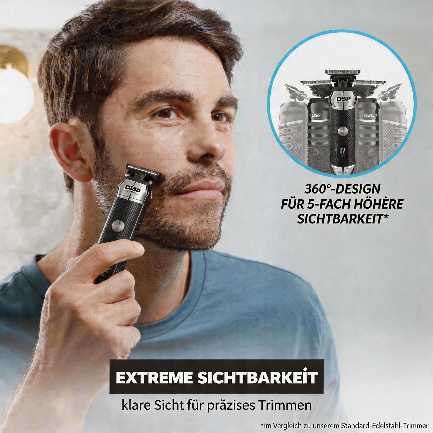 BeardMasterPro — Perfekte Konturen und makelloser Style in Sekunden