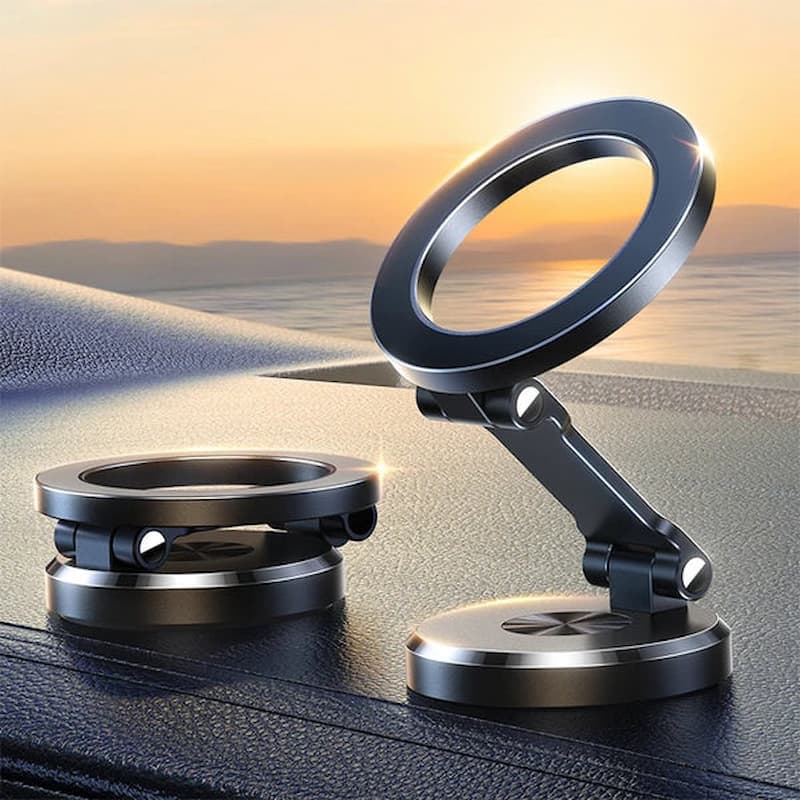 (50% Rabatt) - SafePhone - Car Mount Magnetic Ring Holder - Kein Wackeln oder Fallenlassen mehr während der Fahrt!