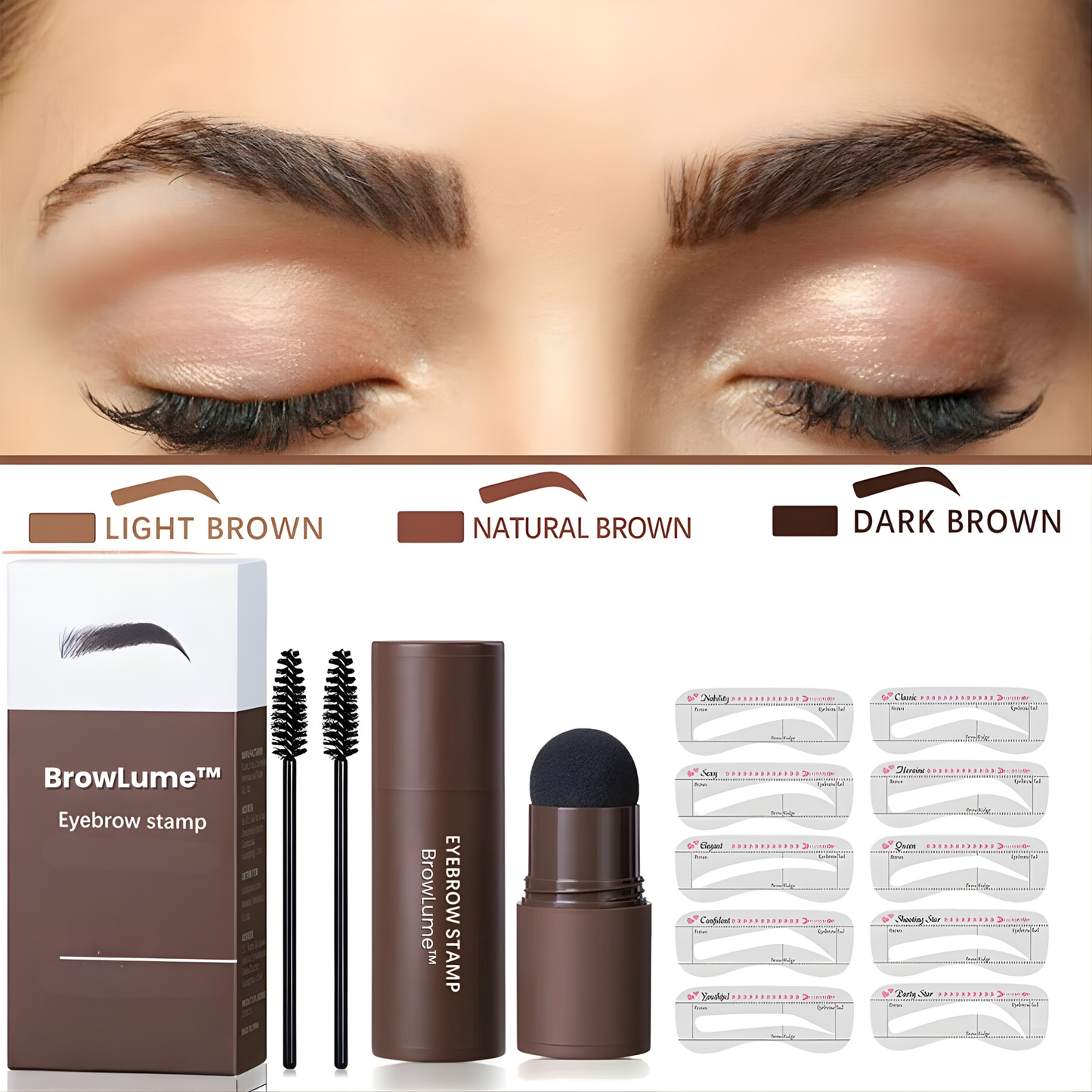 BrowMaster Pro — Perfekt gestylte Brauen in Sekunden für deinen Sieg am Morgen