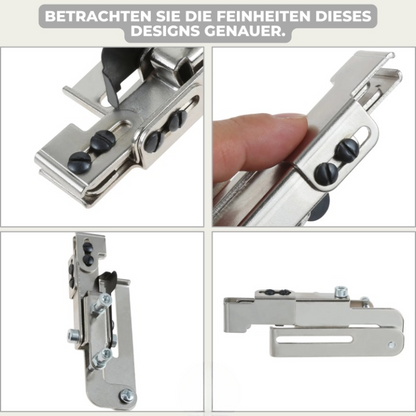 ZipperMaster Pro — Perfekte, faltenfreie Reißverschlüsse für Profi-Nähkunst im Handumdrehen!