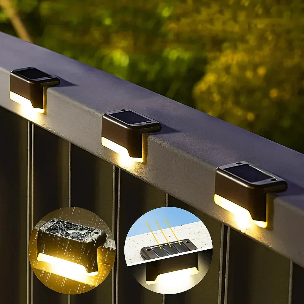 PowerLuma Solarlichter — Sichere und stilvolle Lichtmagie für Deine Terrasse bei Nacht