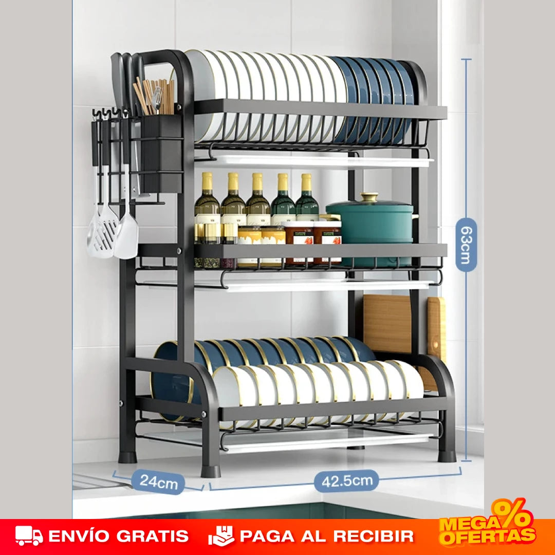 OrgaMeister — Bringt blitzschnelle Ordnung und grenzenlosen Platz in deine Küche!