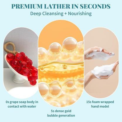 LuxiBerry Crystal Soap — Verwandelt deine Haut in seidige Frische, die du spüren und lieben wirst!