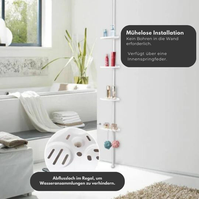 ClutchaRack — Endlich Ordnung im Bad, die dir Zeit und Nerven schenkt!