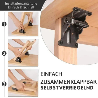 PowerKlapp Stabilwinkel — Mach Schluss mit Wackeln und genieße robuste, kraftvolle Freiheit für deine Möbel