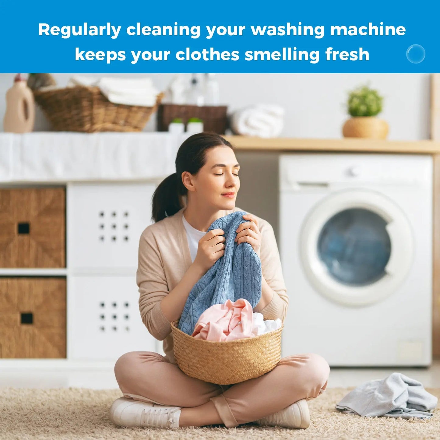 CleanForce PowerTabs — Bring deine Waschmaschine zurück in Bestform und rieche die Frische jedes Mal!