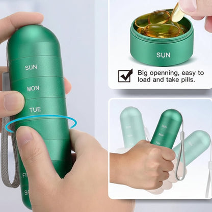 HydraSafe 7-Tage Organizer — Ruhe und Sicherheit für Deine Gesundheit, Tag für Tag geschützt