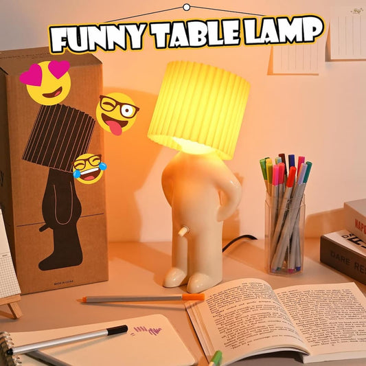 (50% Rabatt) - Mr.P - One Man Shy Lamp - Eine freche Lampe!