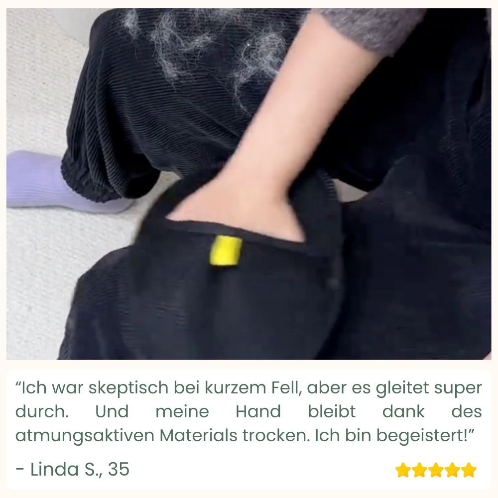 Fellblitz™ — Sanfte Pflege, die dein Zuhause haarfrei und dein Tier entspannt macht!