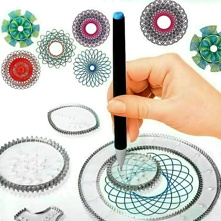 Rosetten Set™ — Entfessele kreative Meisterwerke voller Purem Flow und grenzenlosem Staunen