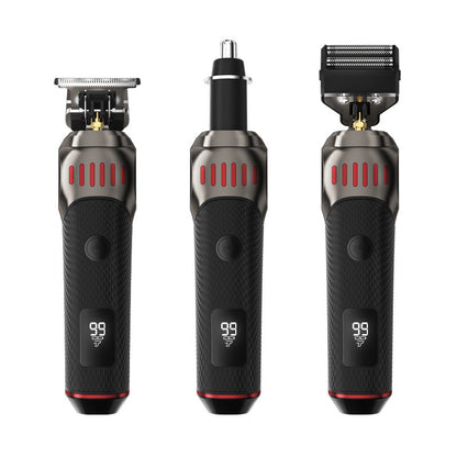 MANNOMAXX 3-in-1 Power Grooming Kit — Dominiere deinen Look mit messerscharfer Präzision und selbstbewusstem Style every day!