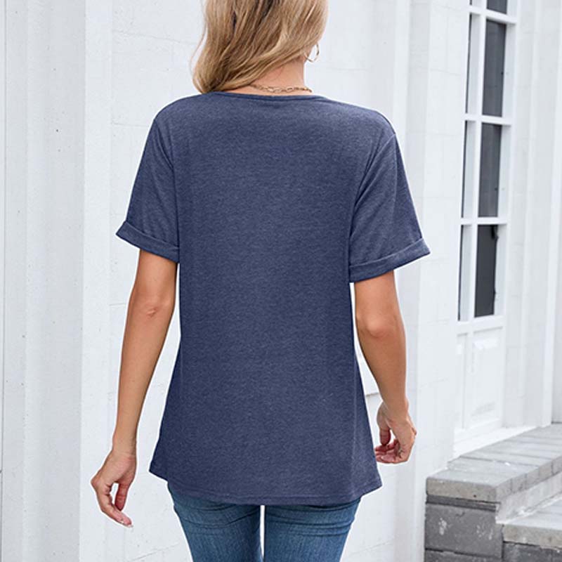 LuxVibe V-Neck Shirt — Fühl dich den ganzen Tag unwiderstehlich frisch und mühelos stylisch