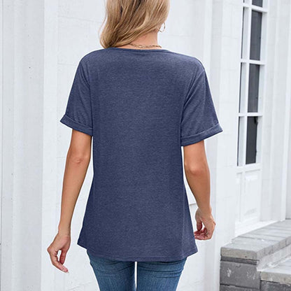 LuxVibe V-Neck Shirt — Fühl dich den ganzen Tag unwiderstehlich frisch und mühelos stylisch