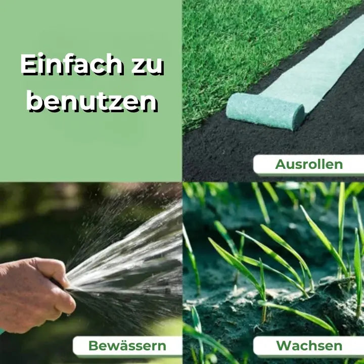 GreenVibe — Die kinderleichte Lösung für traumhaft dichten Rasen ohne Aufwand