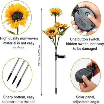 LuminaFlare — Verzaubere deinen Garten mit magischem, sorgenfreiem Sonnenlicht bis spät in die Nacht!