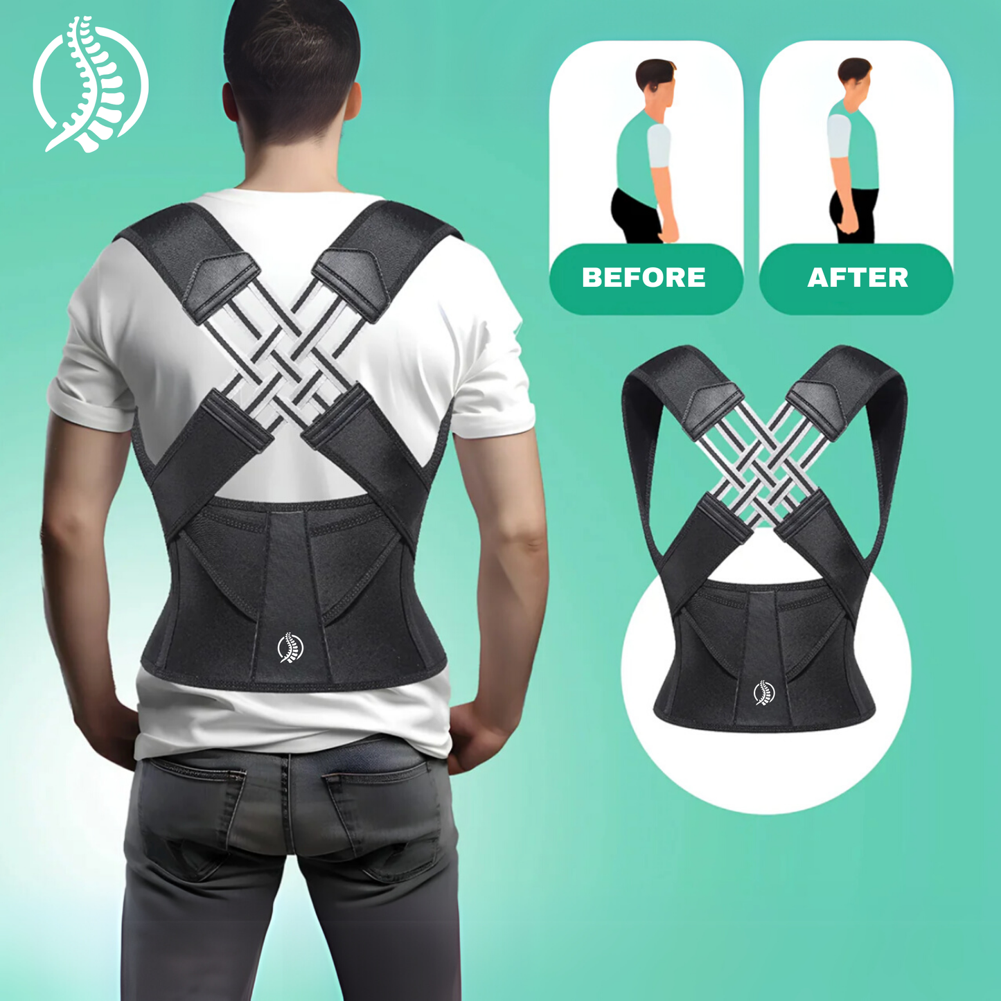 SpineForce Pro — Erlebe schmerzfreie Haltung, die dein Selbstbewusstsein sofort entfesselt!