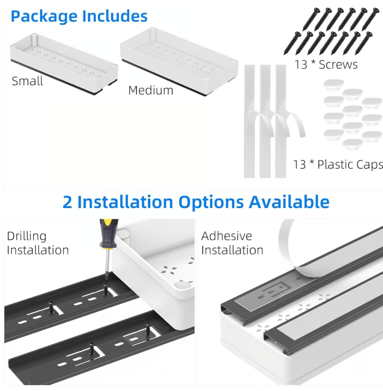 FlexiSlide Organizer — Schluss mit Schrankchaos und immer alles griffbereit fühlen!