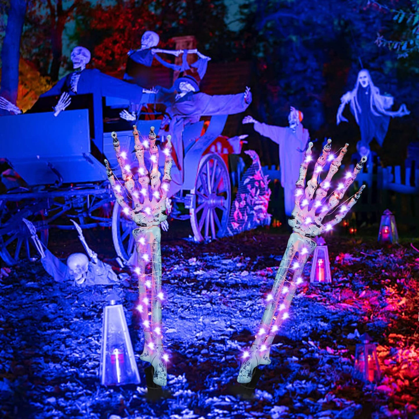 PhantomGrip — Herrsche über die Dunkelheit mit fesselnder Halloween-Lichtshow