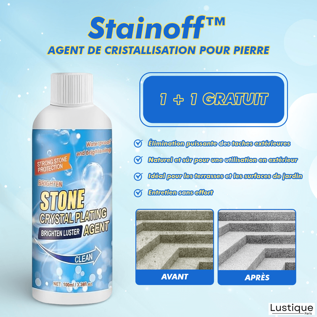 StoneWipe Pro — Bring deinen Stein zum Strahlen wie am ersten Tag – natürlich, sicher und mühelos!