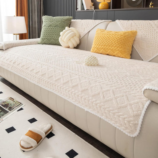VeluxeShield — Verwandle dein Sofa in eine makellose Wohlfühloase voller Luxus und Schutz