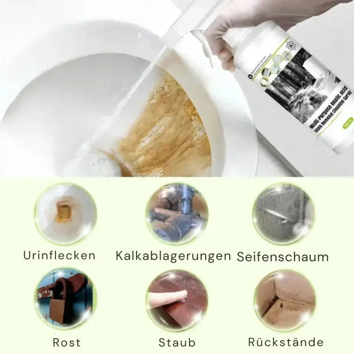 Revolutionärer Rost- & Kalk-Killer — Mach Schluss mit fiesen Flecken und bring deinen Glanz zurück!