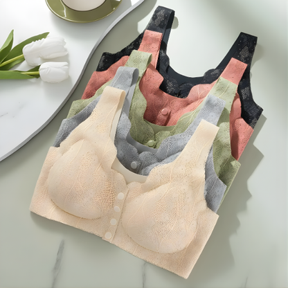 SilkAura Lace Bra — Spüre grenzenlose Leichtigkeit und unsichtbare Power, die dich den ganzen Tag trägt