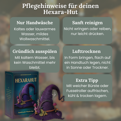 Hexara-Hut — Verwandle dich in die strahlende Königin der Halloween-Nacht