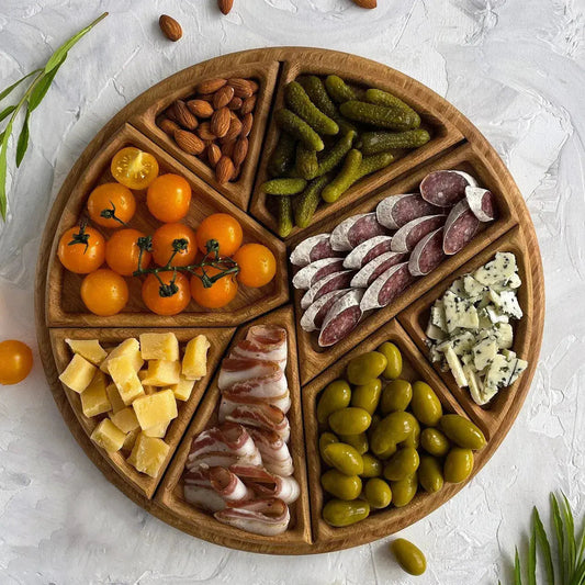 Wood Serving Tray — Verleiht Deinen Snacks den Wow-Faktor für unvergessliche Genussmomente
