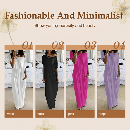 Sommerleichtes V-Ausschnitt-Kleid — Spüre den ganzen Tag kühl-frische Freiheit und stilvolle Leichtigkeit